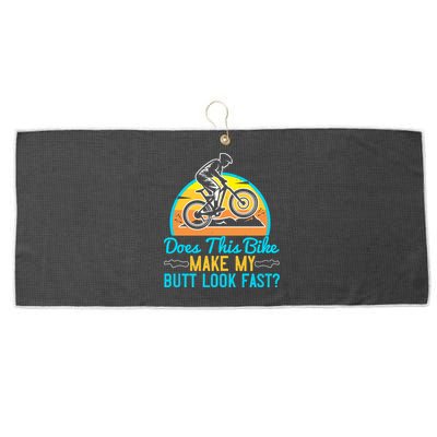 Does This Bike Make My Butt Look Fast Mountain Biking Large Microfiber Waffle Golf Towel