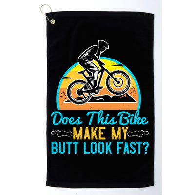 Does This Bike Make My Butt Look Fast Mountain Biking Golf Towel