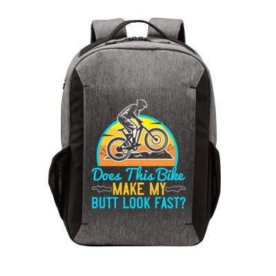 Does This Bike Make My Butt Look Fast Mountain Biking Vector Backpack