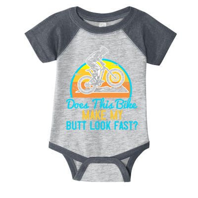Does This Bike Make My Butt Look Fast Mountain Biking Infant Baby Jersey Bodysuit