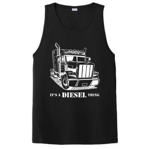 Diesel Thing Big Rig Semi Trailer Truck Driver Trucker Gift PosiCharge Competitor Tank