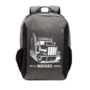 Diesel Thing Big Rig Semi Trailer Truck Driver Trucker Gift Vector Backpack