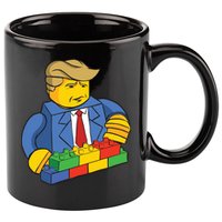 Donald Trump Building Wall Funny Toy 11oz C Handle Ceramic Mug