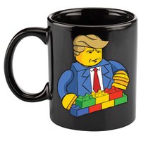 Donald Trump Building Wall Funny Toy 11oz C Handle Ceramic Mug