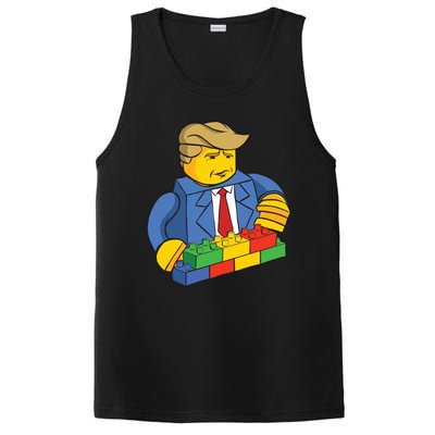 Donald Trump Building Wall Funny Toy PosiCharge Competitor Tank