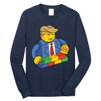 Donald Trump Building Wall Funny Toy Long Sleeve Shirt