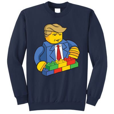 Donald Trump Building Wall Funny Toy Sweatshirt