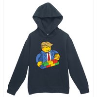 Donald Trump Building Wall Funny Toy Urban Pullover Hoodie