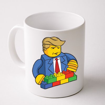 Donald Trump Building Wall Funny Toy Coffee Mug