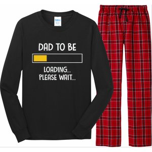 Dad To Be Loading Please Wait Fathers Day Long Sleeve Pajama Set