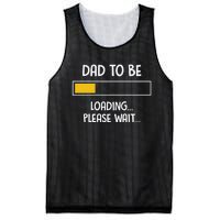 Dad To Be Loading Please Wait Fathers Day Mesh Reversible Basketball Jersey Tank