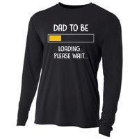 Dad To Be Loading Please Wait Fathers Day Cooling Performance Long Sleeve Crew