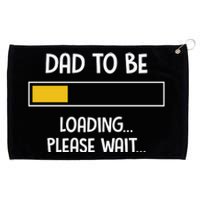 Dad To Be Loading Please Wait Fathers Day Grommeted Golf Towel