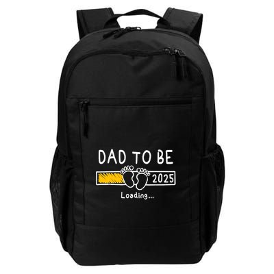 Dad To Be 2025 Dad Est 2025 Daddy To Be Promoted To Daddy Daily Commute Backpack