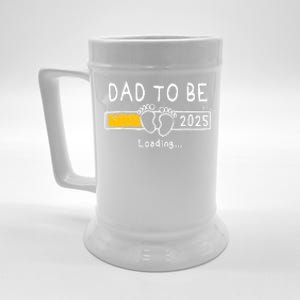 Dad To Be 2025 Dad Est 2025 Daddy To Be Promoted To Daddy Beer Stein