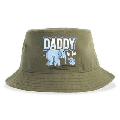 Daddy To Be Elephant Baby Shower Pregnancy Gift Soon To Be Sustainable Bucket Hat