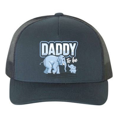 Daddy To Be Elephant Baby Shower Pregnancy Gift Soon To Be Yupoong Adult 5-Panel Trucker Hat