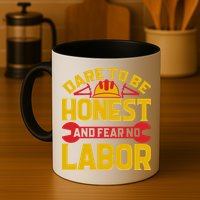 Dare To Be Honest And Fear No Labor Day Gift Mug