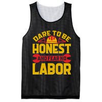 Dare To Be Honest And Fear No Labor Day Gift Mesh Reversible Basketball Jersey Tank