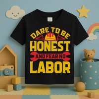 Dare To Be Honest And Fear No Labor Day Gift Toddler T-Shirt