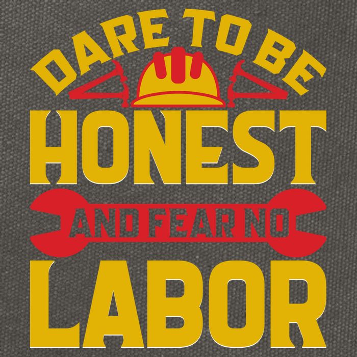 Dare To Be Honest And Fear No Labor Day Gift Cotton Canvas Backpack