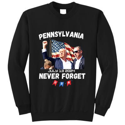 Donald Trump Butler Pennsylvania Never Forget Gift Sweatshirt