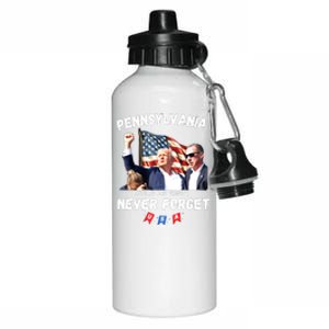 Donald Trump Butler Pennsylvania Never Forget Gift Aluminum Water Bottle