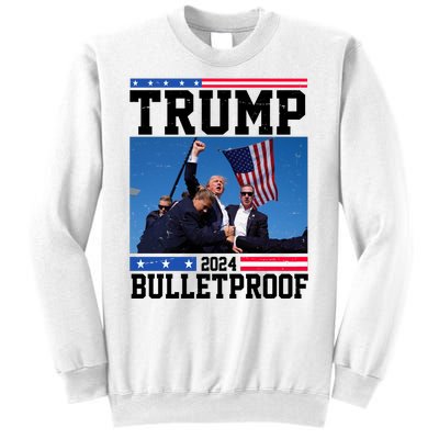 Donald Trump Bulletproof Fight Fist Legend 2024 Sweatshirt