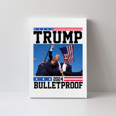 Donald Trump Bulletproof Fight Fist Legend 2024 Canvas