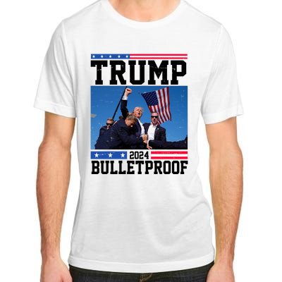 Donald Trump Bulletproof Fight Fist Legend 2024 Adult ChromaSoft Performance T-Shirt