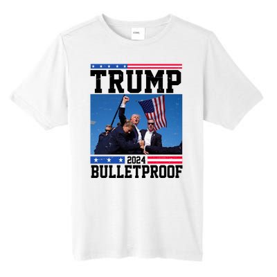 Donald Trump Bulletproof Fight Fist Legend 2024 Tall Fusion ChromaSoft Performance T-Shirt