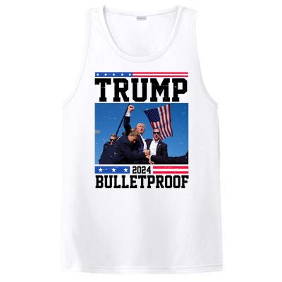 Donald Trump Bulletproof Fight Fist Legend 2024 PosiCharge Competitor Tank