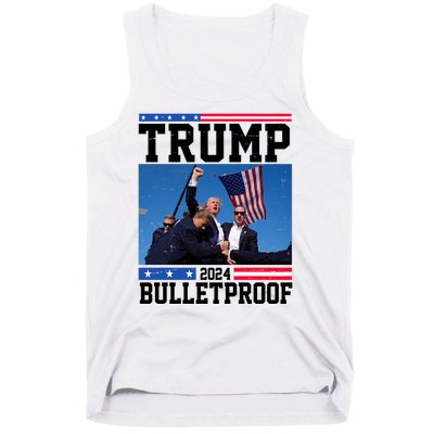 Donald Trump Bulletproof Fight Fist Legend 2024 Tank Top