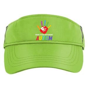 Dare To Be Different Autism Autism Awareness Cool Gift Adult Drive Performance Visor