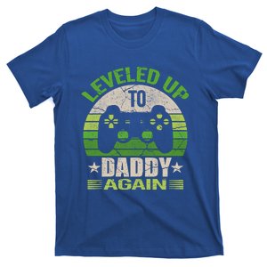 Daddy To Be Again Gift Leveled Up To Daddy Great Gift Gift T-Shirt