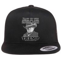 Donald Trump Back In The Saddle Again Flatbill Hat