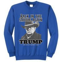 Donald Trump Back In The Saddle Again Sweatshirt