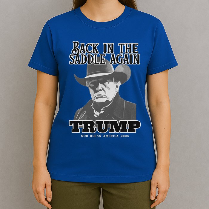Donald Trump Back In The Saddle Again T-Shirt
