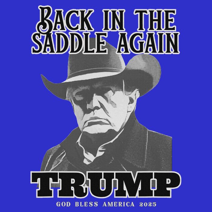 Donald Trump Back In The Saddle Again Visor