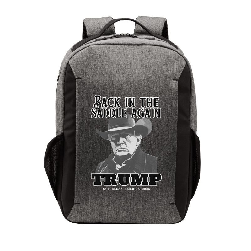 Donald Trump Back In The Saddle Again Vector Backpack