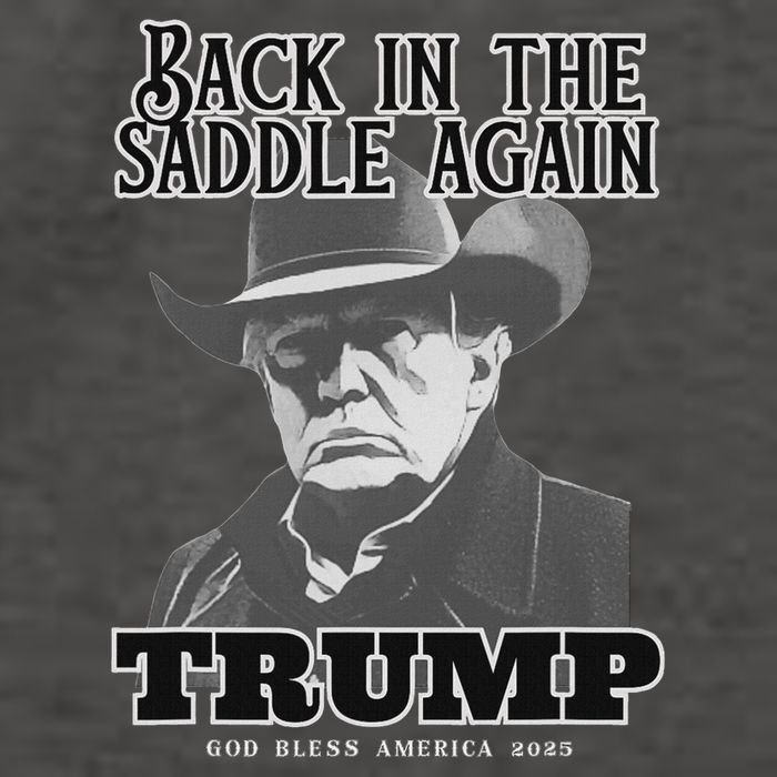Donald Trump Back In The Saddle Again Vector Backpack
