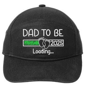 Dad To Be 2025 Dad Loading 2025 Father 7-Panel Snapback Hat