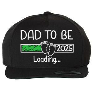 Dad To Be 2025 Dad Loading 2025 Father Wool Snapback Cap