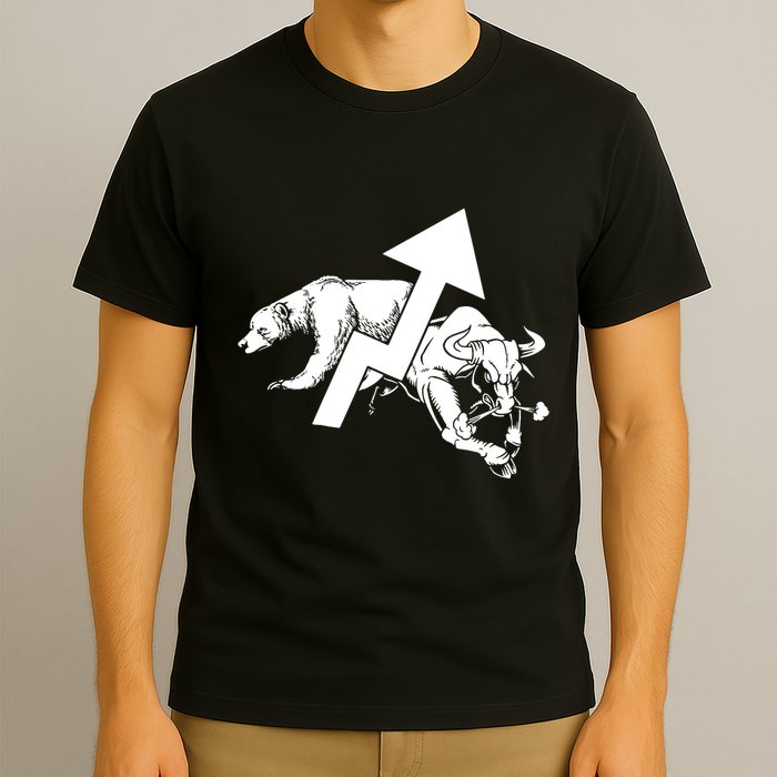 Day Trading Bear Bull Stock Market Day Trader T-Shirt