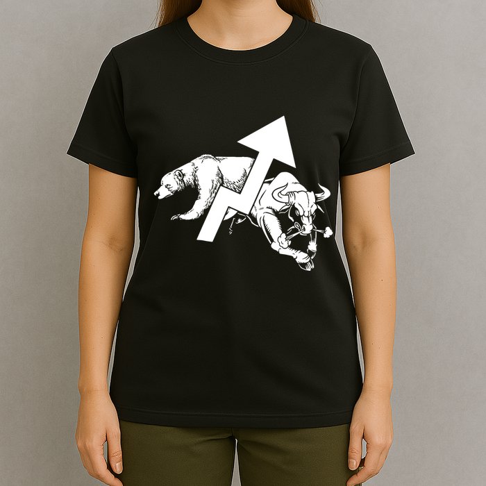 Day Trading Bear Bull Stock Market Day Trader T-Shirt