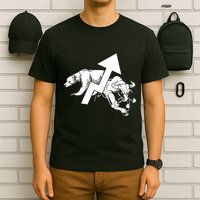 Day Trading Bear Bull Stock Market Day Trader T-Shirt