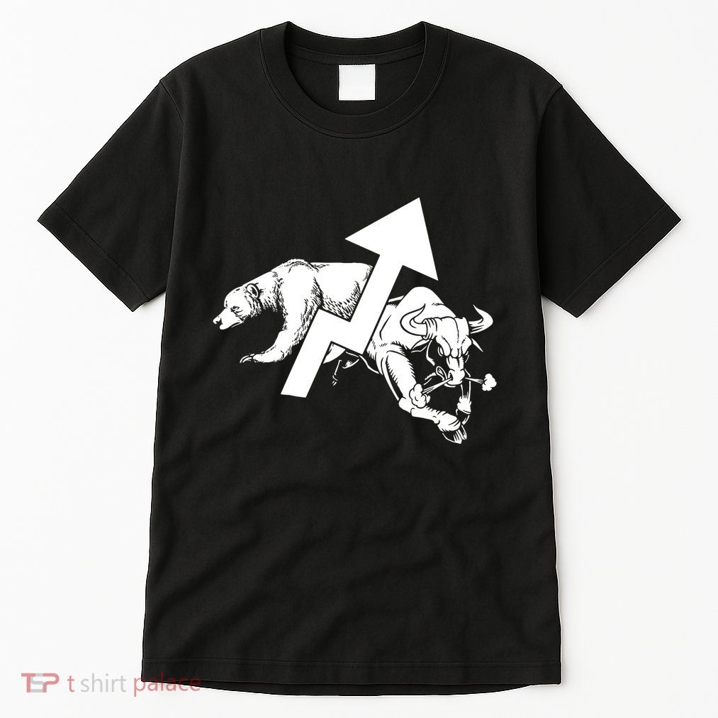 Day Trading Bear Bull Stock Market Day Trader Tall T-Shirt