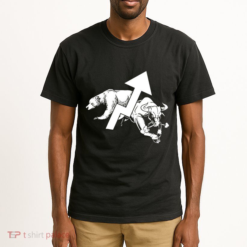 Day Trading Bear Bull Stock Market Day Trader Tall T-Shirt