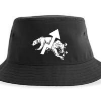 Day Trading Bear Bull Stock Market Day Trader Sustainable Bucket Hat