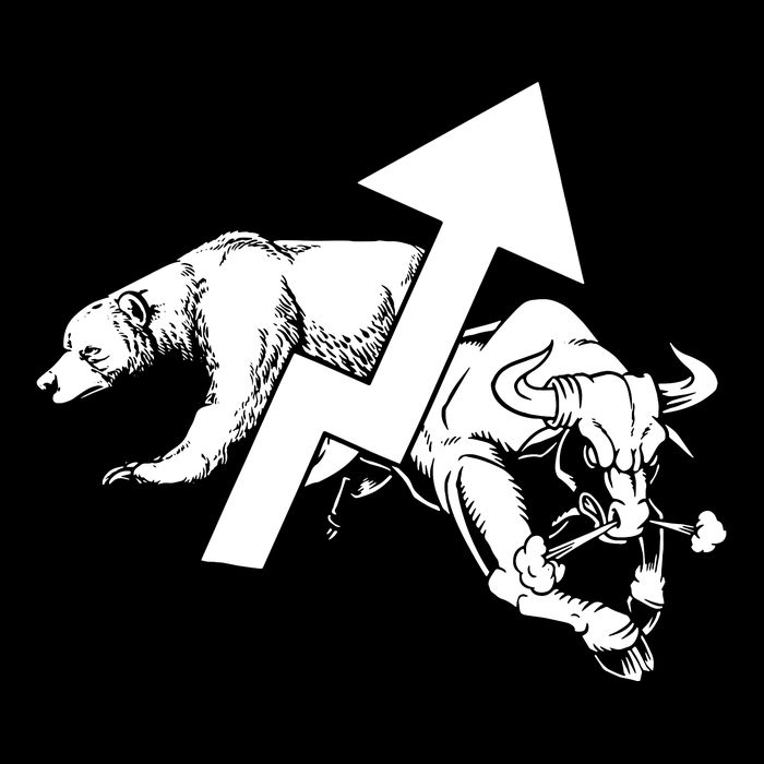 Day Trading Bear Bull Stock Market Day Trader Sustainable Bucket Hat